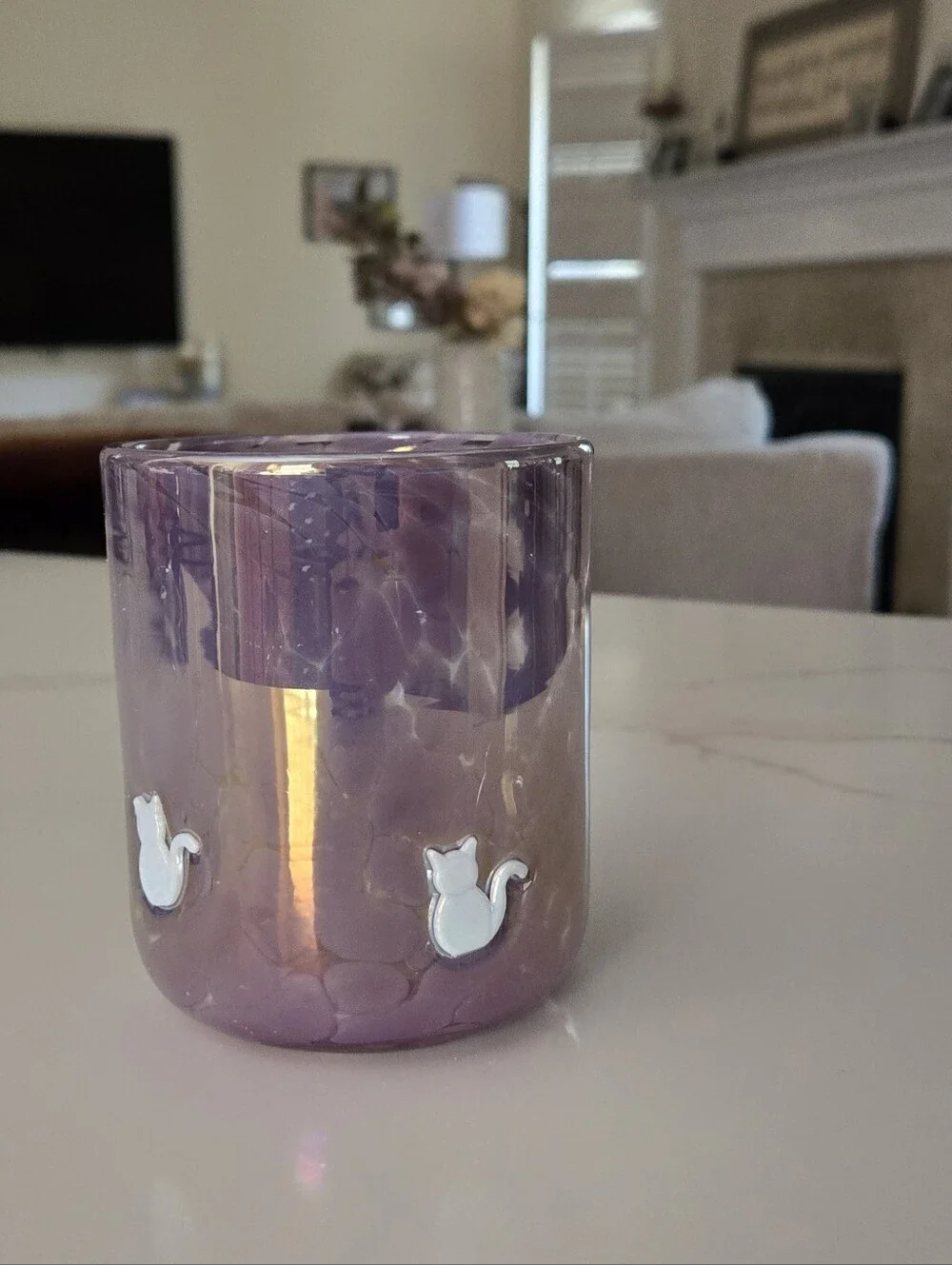 NWT Anthropologie Icon Glass - CAT